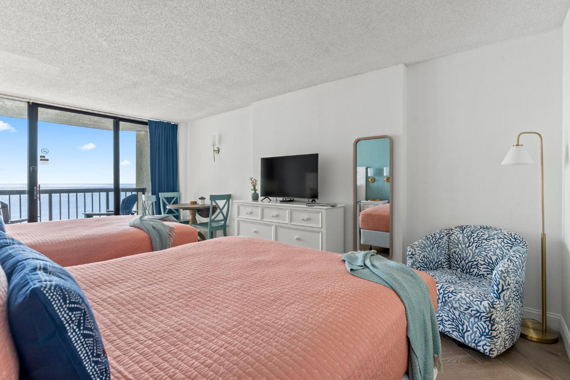 New Oceanfront Studio Condo In Resort W/ Pools & Hot Tubs Myrtle Beach Exterior photo